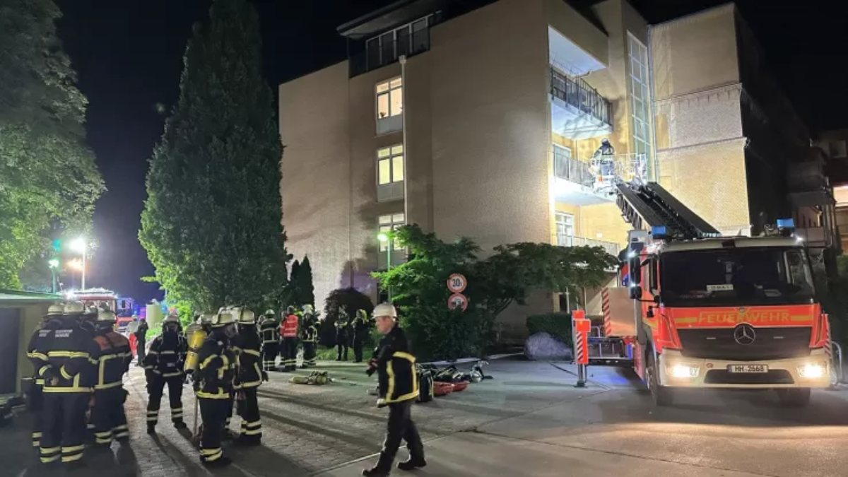 incendio in ospedale