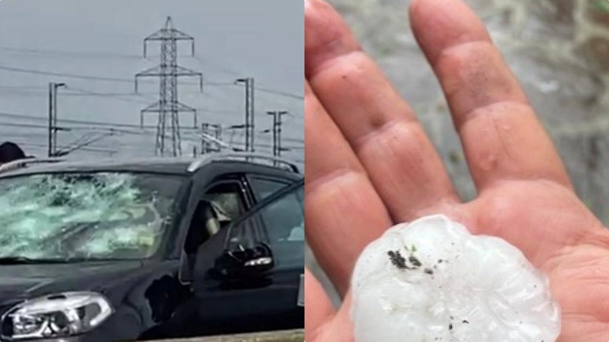 Italia. Violenta grandinata spazza via tutto: macchine distrutte, danni pesantissimi Italia. Violenta grandinata spazza via tutto: macchine distrutte, danni pesantissimi