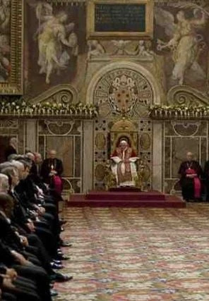 Papa Leone torna nella Sala Regia