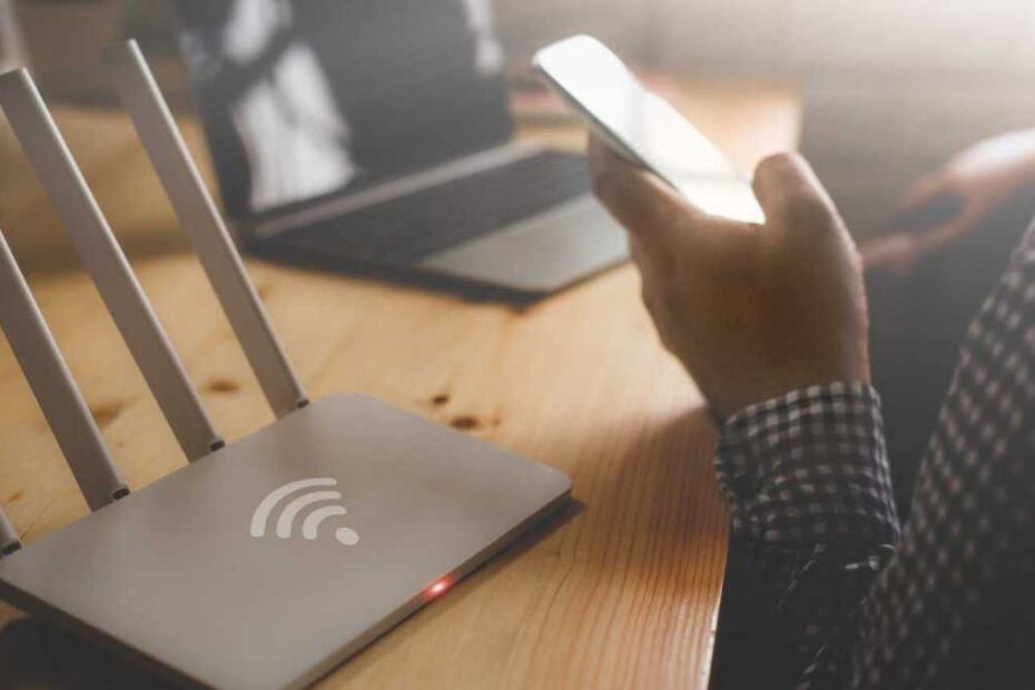 spegnere il router