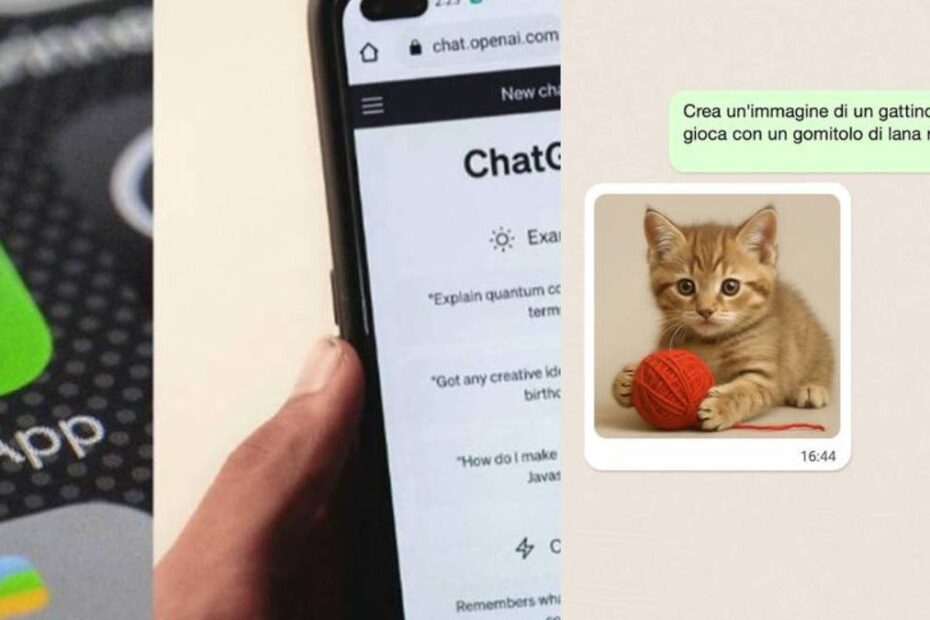 immagini Whatsapp con ChatGpt