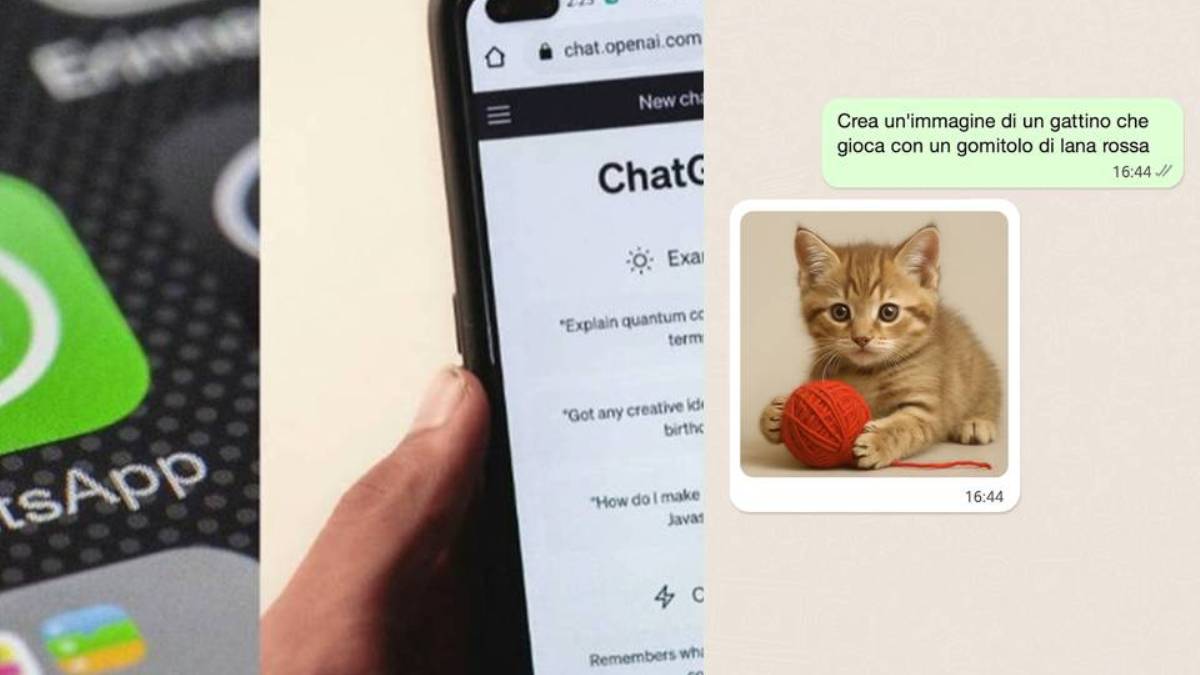 immagini Whatsapp con ChatGpt