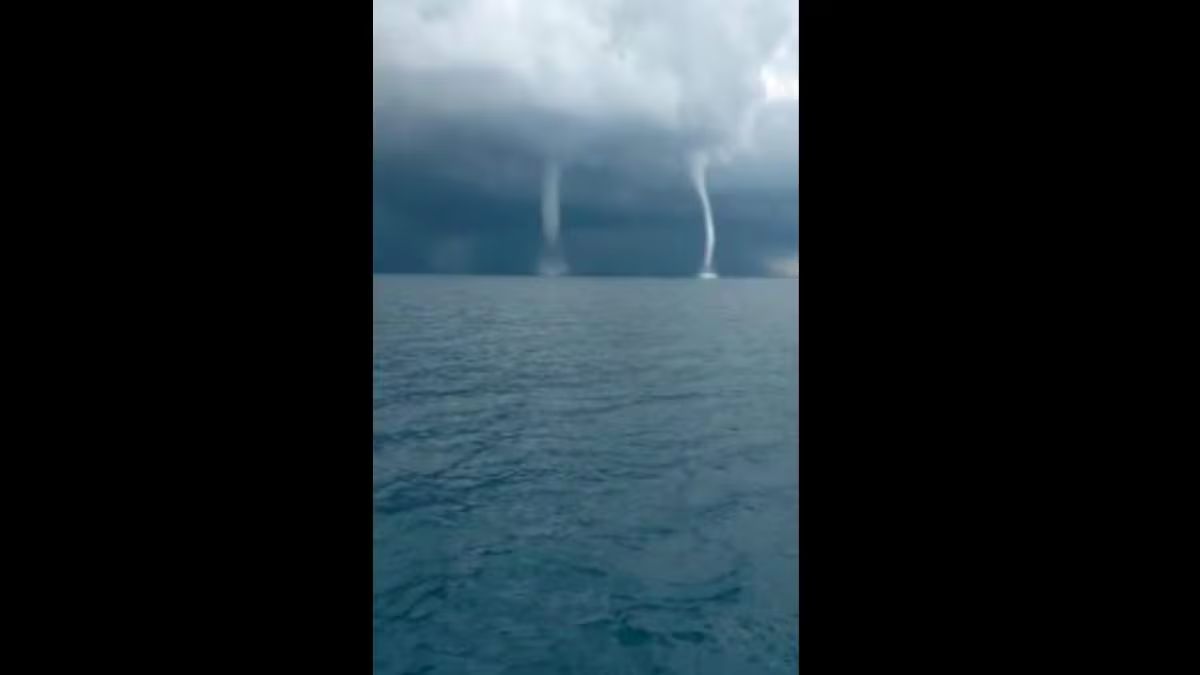 tromba d8217aria aerei dirottati e strade chiuse maltempo in italia il video 232 spaventoso