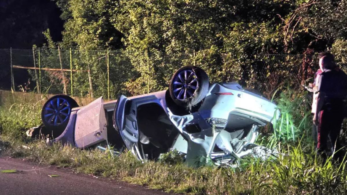 L’auto si ribalta e vola fuori strada: morto sul colpo, impatto spaventoso. Traffico in tilt L’auto si ribalta e vola fuori strada: morto sul colpo, impatto spaventoso. Traffico in tilt