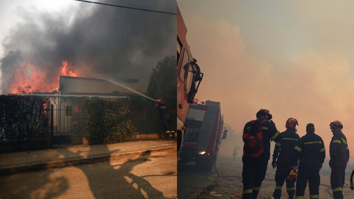Incendio devastante, fiamme alle porte della capitale:  maxi evacuazioni in corso