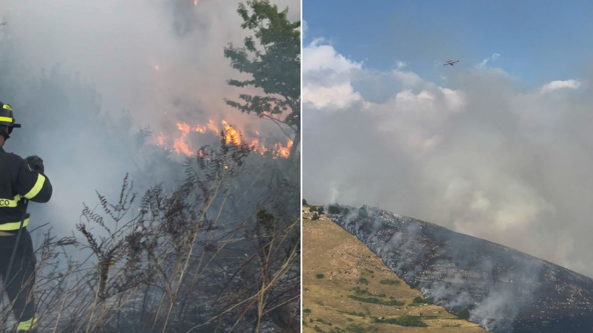 incendi alto Molise Onofrio