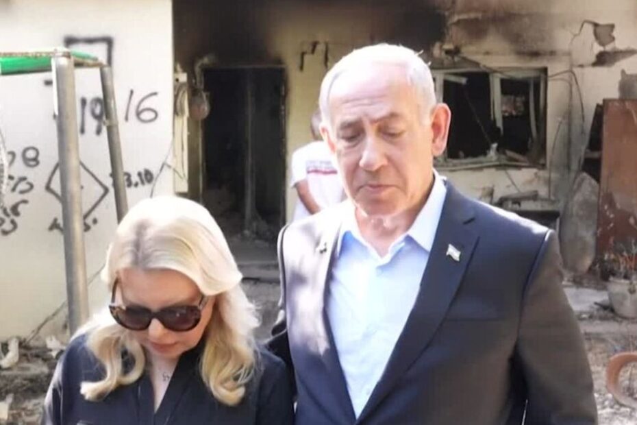 Netanyahu contestato kibbutz assassino