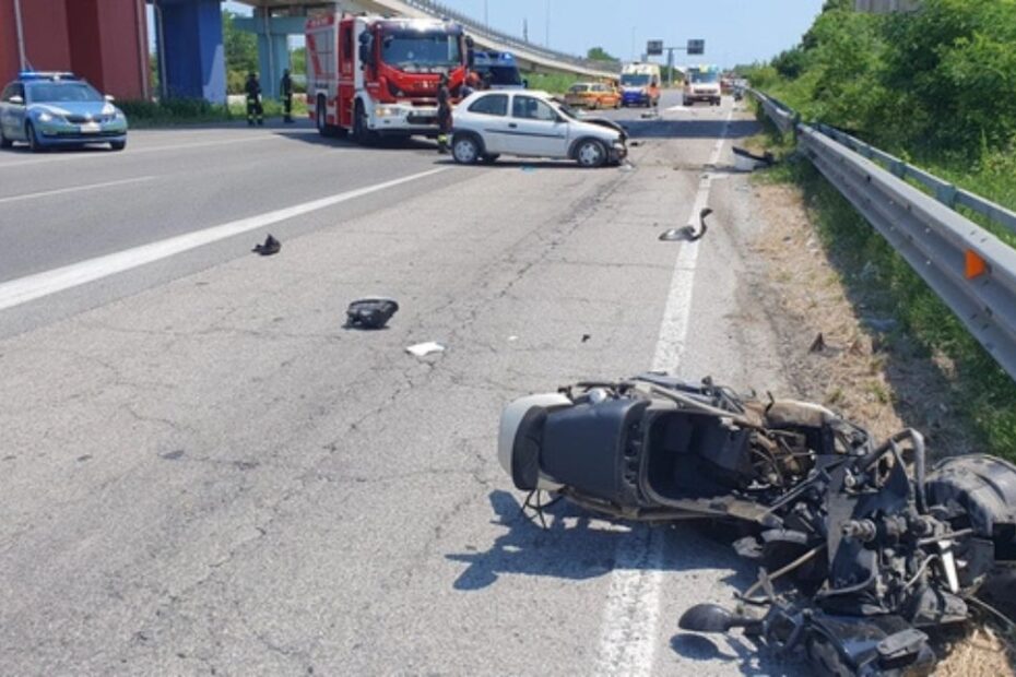 scontro Riminese morto 54enne