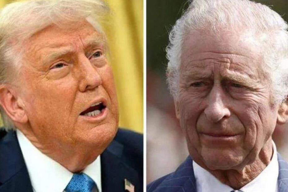 Trump visita Re Carlo