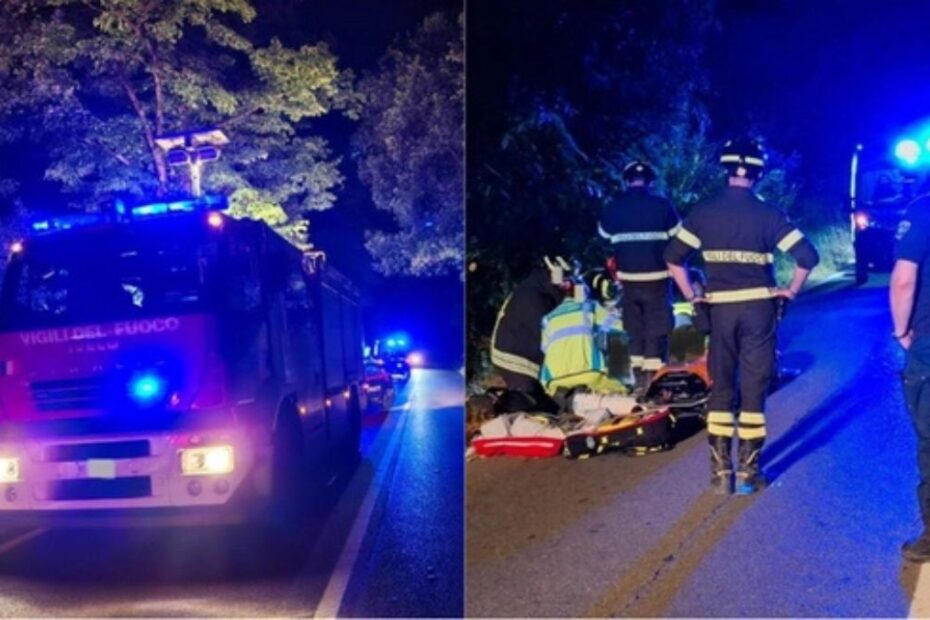 incidente morto Francesco Bandinelli