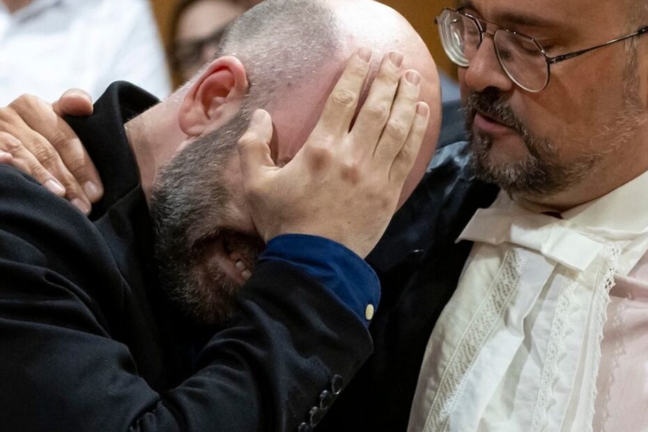 Roberto Saviano piange Bidognetti
