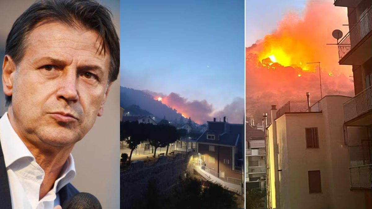 San Giovanni Rotondo incendi