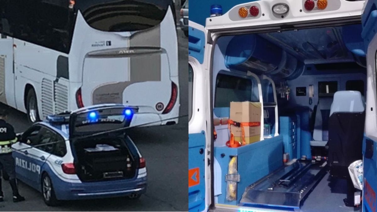 Incidente al pulmino dei tifosi del Catania: nove feriti, due in gravi condizioni