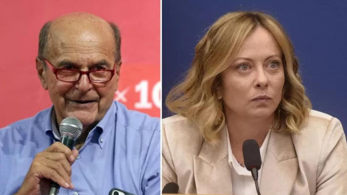 “Non raccontare che gli asini volano”, Bersani contro Giorgia Meloni: accuse gravi