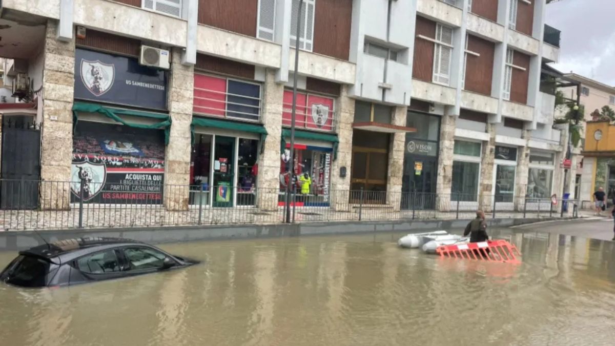 nubifragio in italia 232 ancora emergenza citt224 completamente allagate piove ancora drammatico