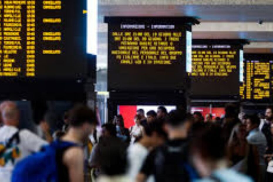sciopero treni Roma Termini