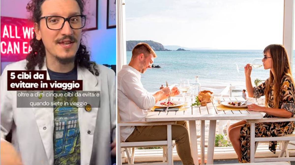 cibi in vacanza
