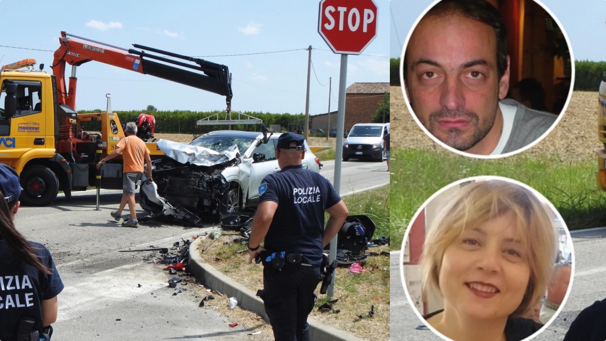 Incidente devastante, moto totalmente polverizzata: chi sono le vittime, marito e moglie Incidente devastante, moto totalmente polverizzata: chi sono le vittime, marito e moglie