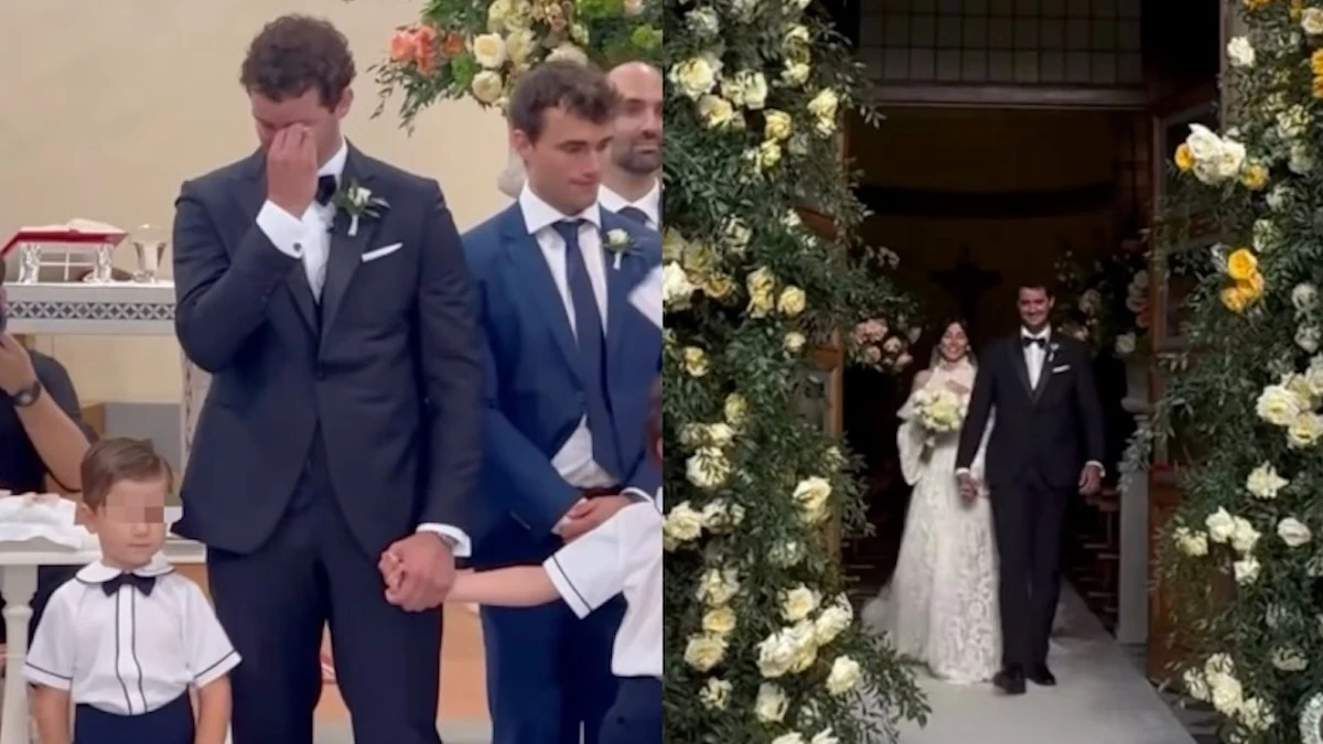 Lacrime all’altare con i figli accanto e ben tre cambi d’abito: che matrimonio per la vip di Canale 5 e il famoso compagno Lacrime all’altare con i figli accanto e ben tre cambi d’abito: che matrimonio per la vip di Canale 5 e il famoso compagno