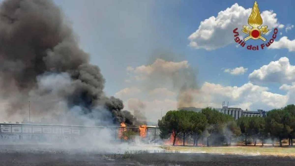 incendio roma