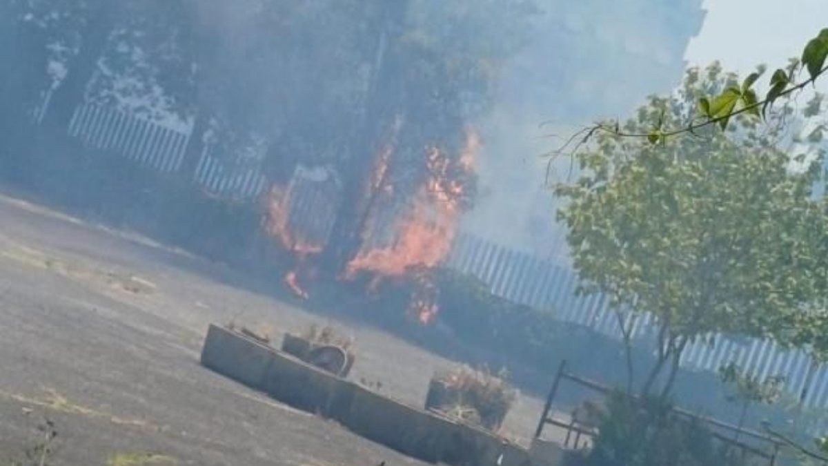 Roma, un altro incendio: le fiamme vicino alle case. È panico