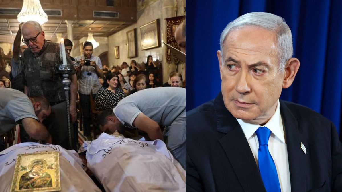 Gaza, bombe sulla chiesa della Sacra Famiglia: almeno tre morti. Netanyahu si giustifica: “Perché è successo” Gaza, bombe sulla chiesa della Sacra Famiglia: almeno tre morti. Netanyahu si giustifica: “Perché è successo”