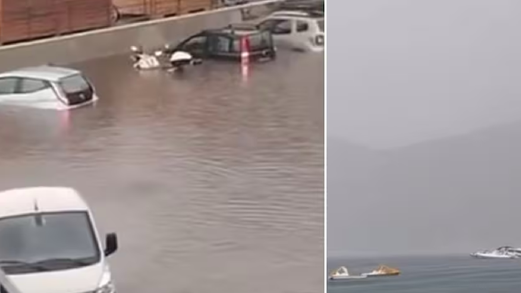 Nubifragio in Italia, strade invase dall’acqua e persone bloccate