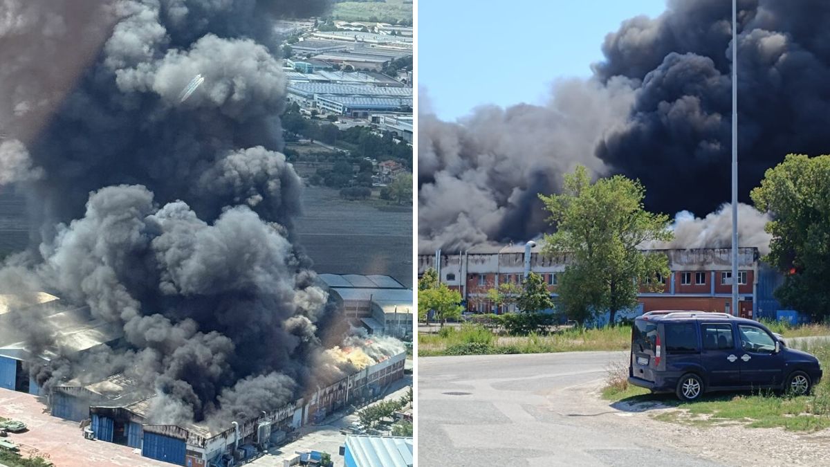 “Come una bomba”, orribile incendio in Italia, colonna di fumo visibile da chilometri: “Chiudete le finestre” “Come una bomba”, orribile incendio in Italia, colonna di fumo visibile da chilometri: “Chiudete le finestre”