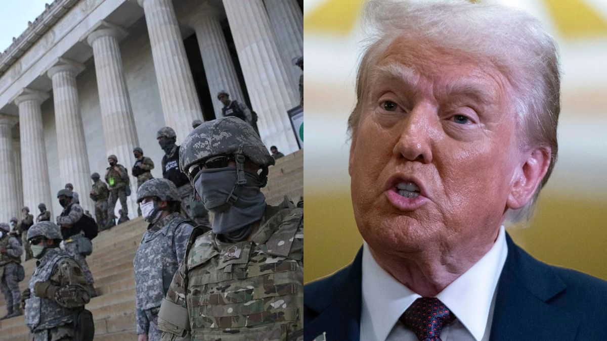 Trump senza limiti, la Guardia Nazionale schierata armata a Washington: “A molti piacerebbe un dittatore” Trump senza limiti, la Guardia Nazionale schierata armata a Washington: “A molti piacerebbe un dittatore”