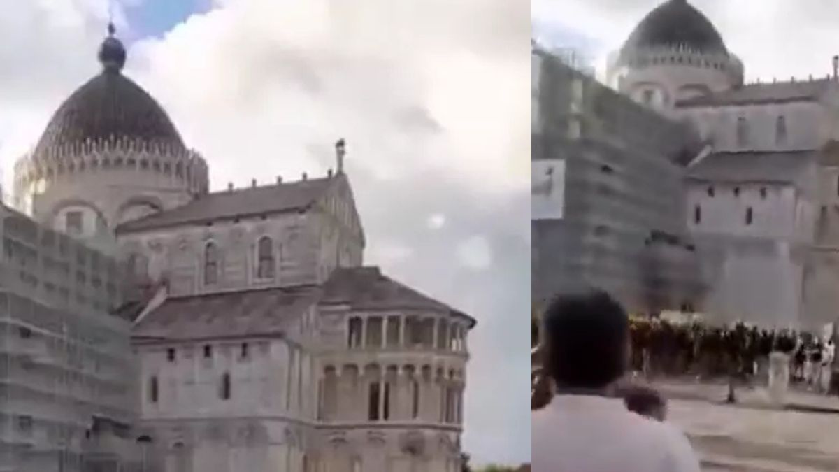Torre di Pisa, lo hanno fatto proprio lì sotto: davanti a tutti! Torre di Pisa, lo hanno fatto proprio lì sotto: davanti a tutti!