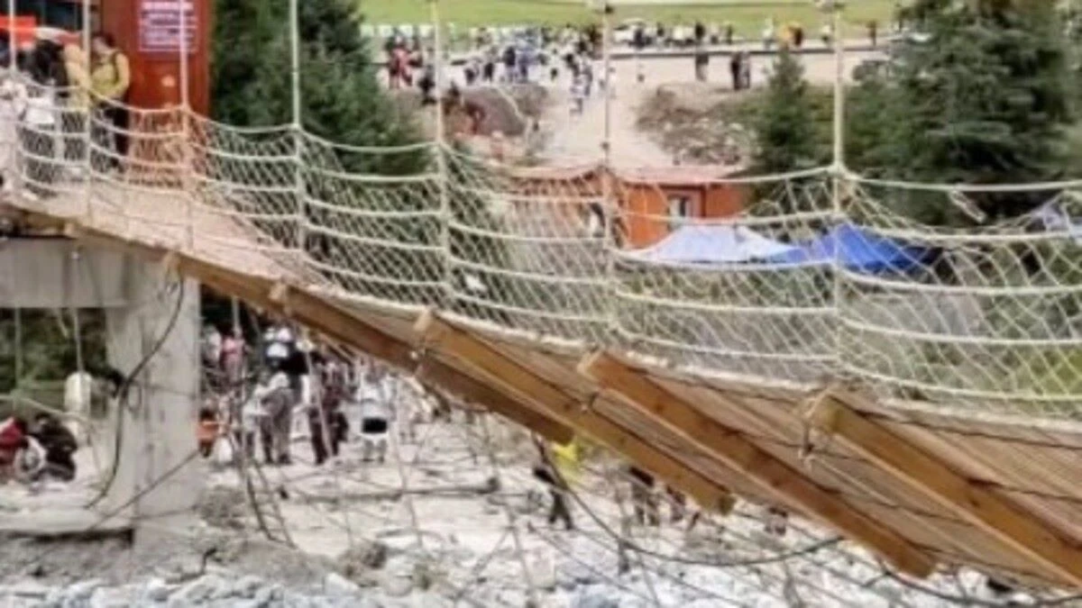 viene gi249 tutto crolla il ponte precipitano decine di persone ci sono morti una strage video