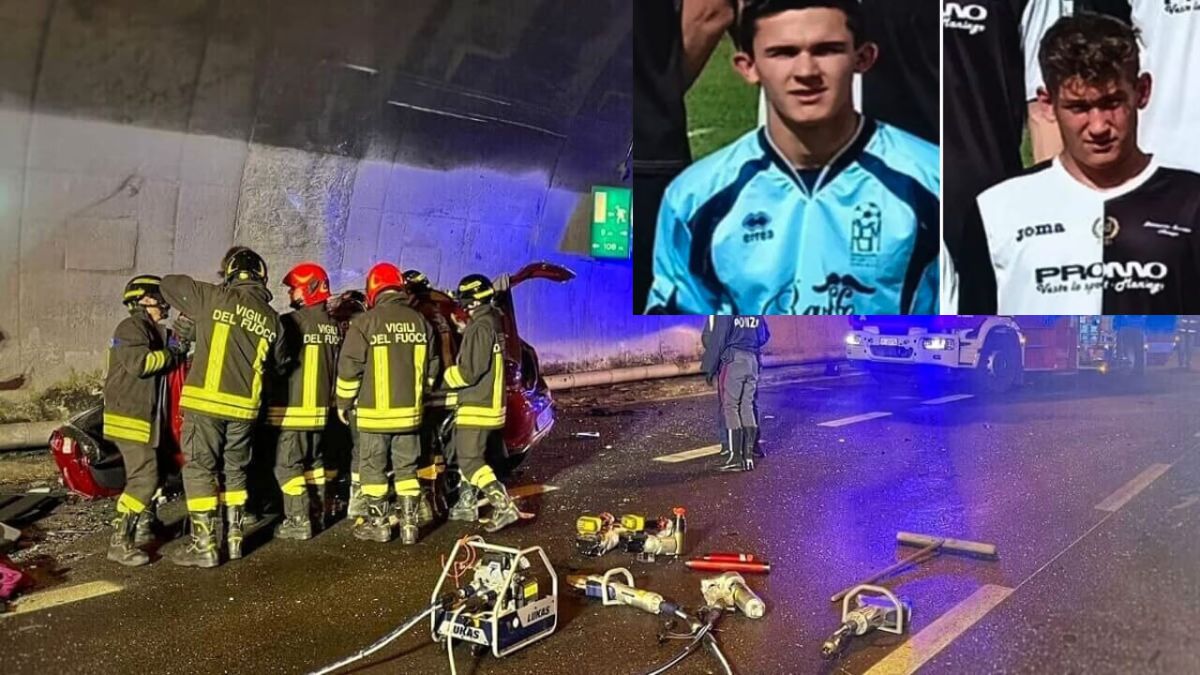“Morti sul colpo”. Incidente shock, il dramma dei due giovani calciatori italiani: scontro violentissimo “Morti sul colpo”. Incidente shock, il dramma dei due giovani calciatori italiani: scontro violentissimo