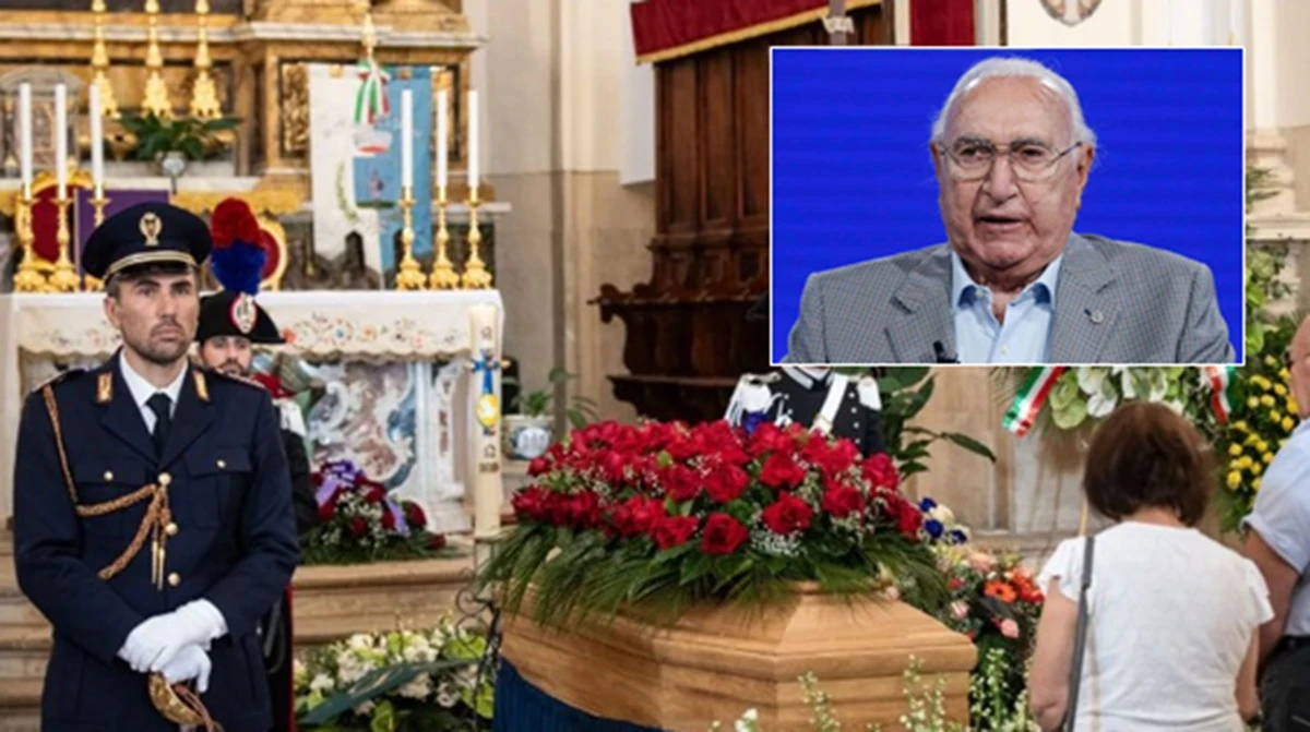 Funerali di Pippo Baudo: poche presenze illustri e polemiche sui social