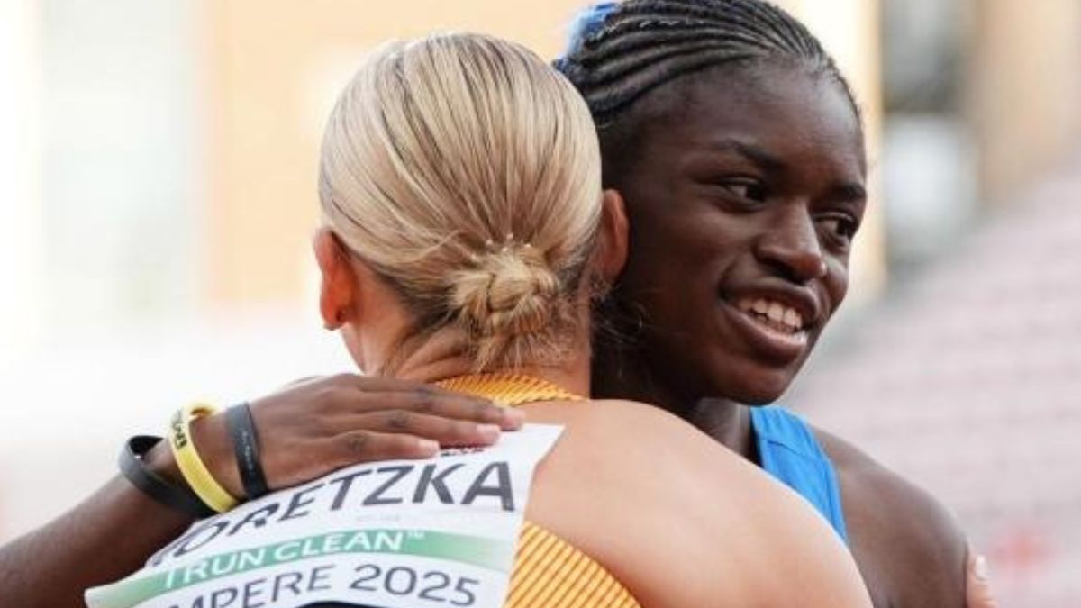 kelly doualla oro a 15 anni nei 100 metri l8217azzurra vola