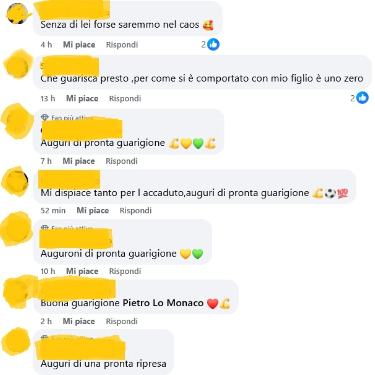 pietro lo monaco incidente come sta adesso
