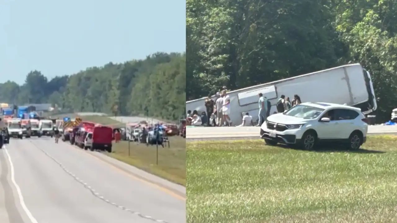 Pullman di turisti si scontra con camion, è strage! Anche bambini. Bilancio terribile Pullman di turisti si scontra con camion, è strage! Anche bambini. Bilancio terribile