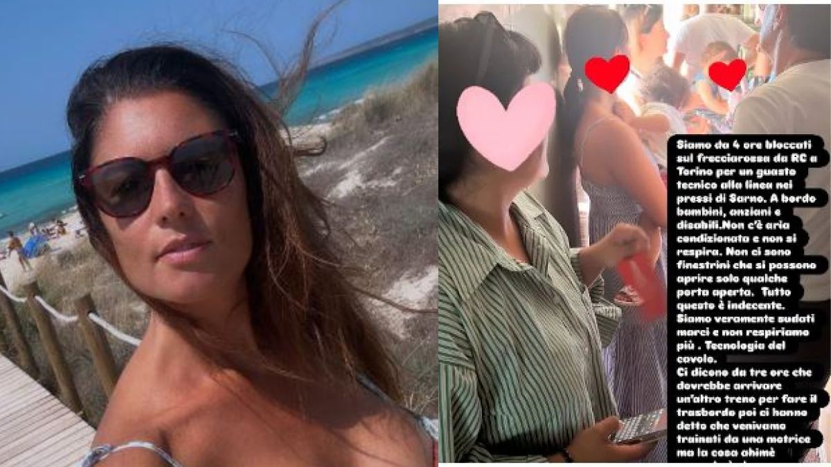 Incendio sulla linea, bloccata nel treno anche la vip italiana: “Non si respira! Anche bambini e disabili” Incendio sulla linea, bloccata nel treno anche la vip italiana: “Non si respira! Anche bambini e disabili”