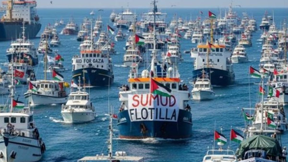 Flotilla in acque internazionali, navi seguite dai droni. Crosetto: “Rischi elevatissimi”