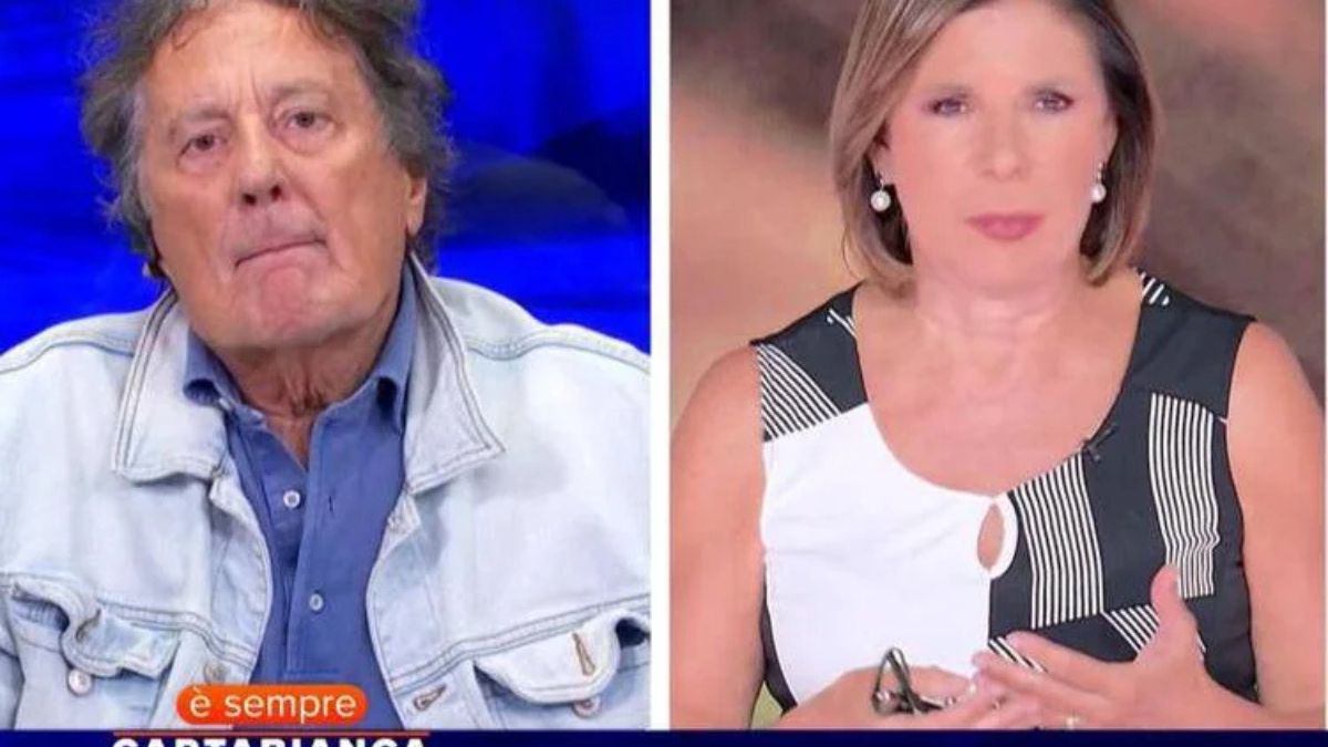 basta bugiardo iacchetti torna in tv ed 232 di nuovo caos succede di tutto a 200 sempre cartabianca