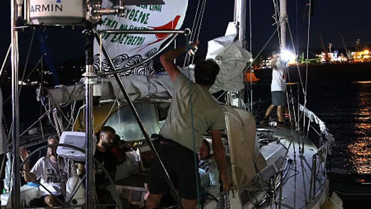 global flotilla ancora droni sulle barche nella notte siamo stati seguiti
