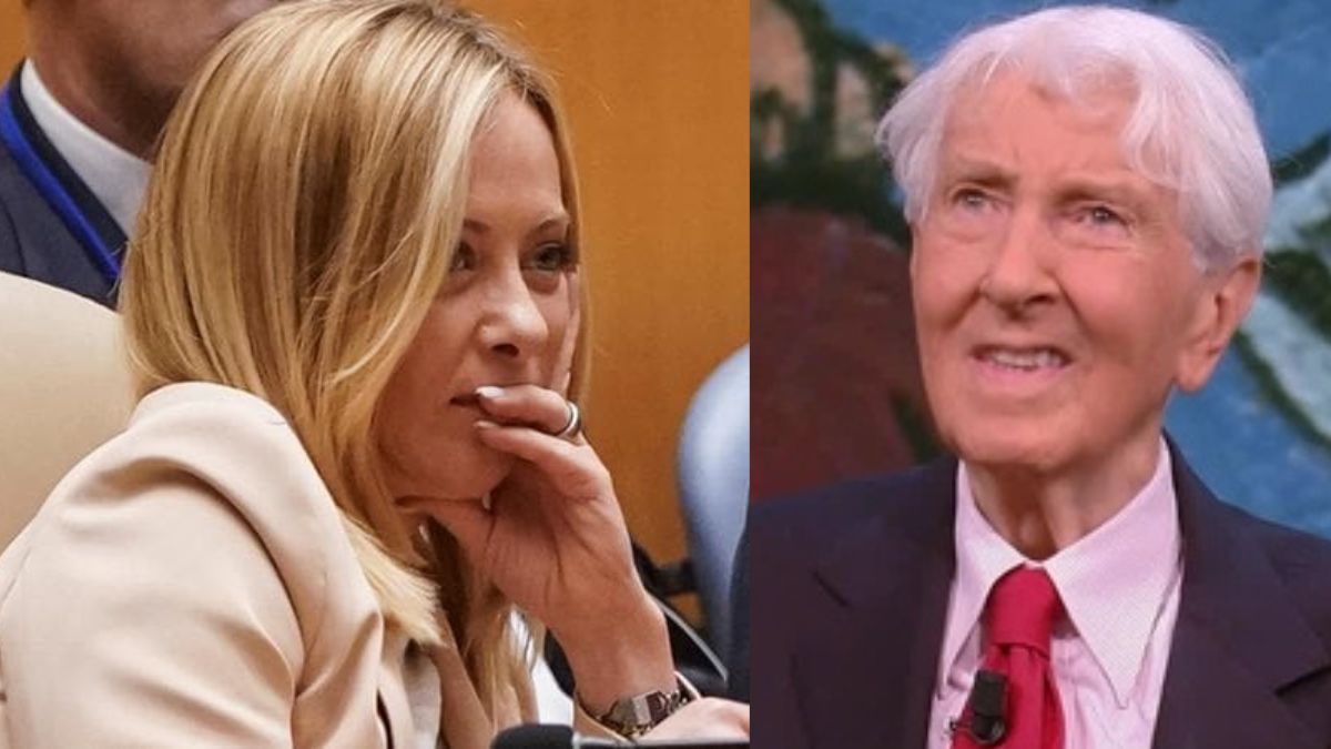 Corrado Augias attacca Giorgia Meloni a Dimartedì: “Indignata per gli incidenti di Milano, ma non per le bombe su Gaza”