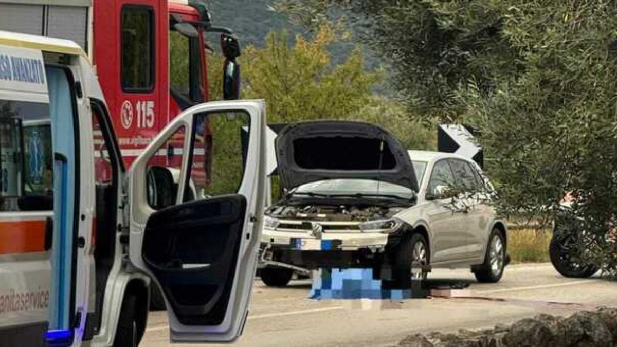 moto incidente Barese morto