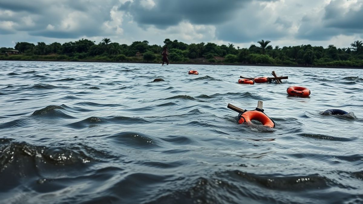 Traghetto affonda in un fiume: ci sono decine di morti Traghetto affonda in un fiume: ci sono decine di morti