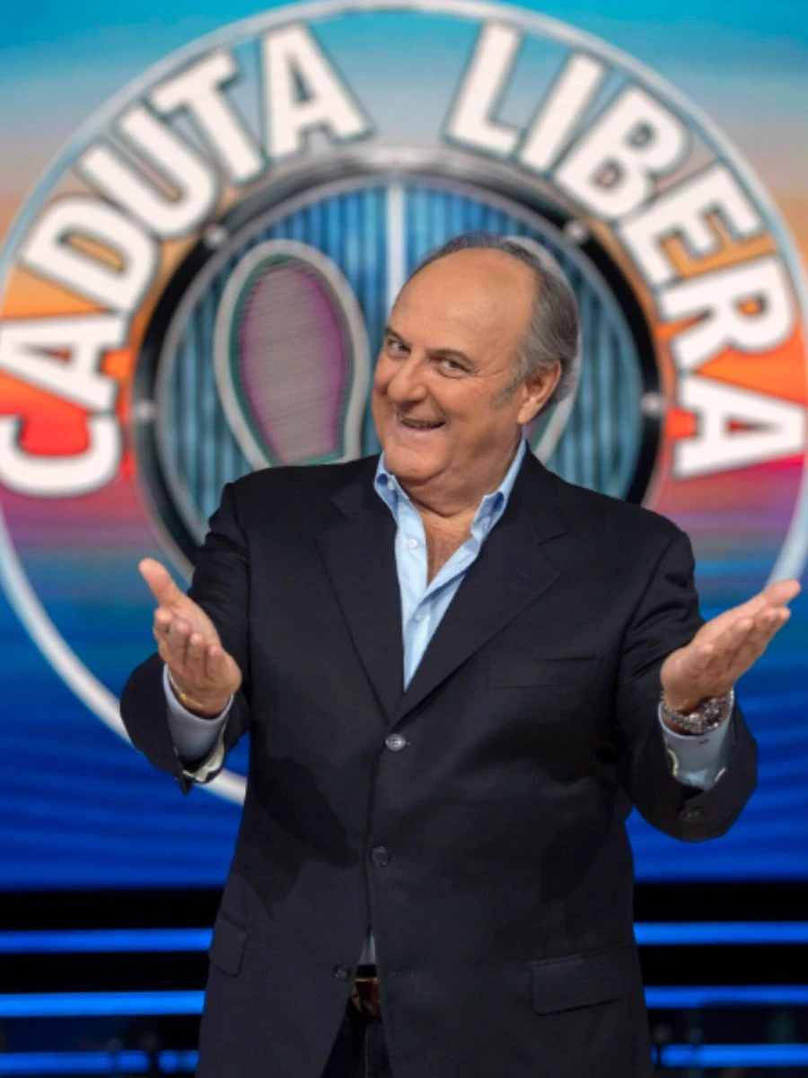Gerry Scotti in studio