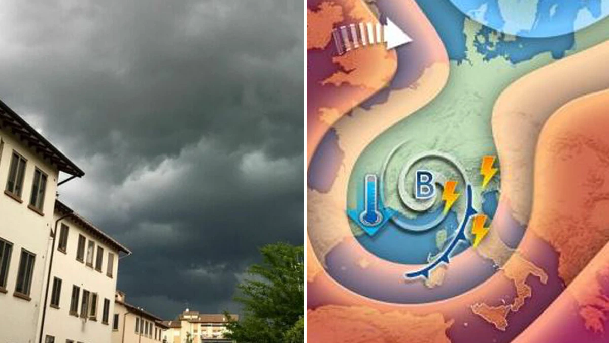 Meteo, l’autunno piomba sull’Italia: rischio nubifragi e grandinate, ecco quando