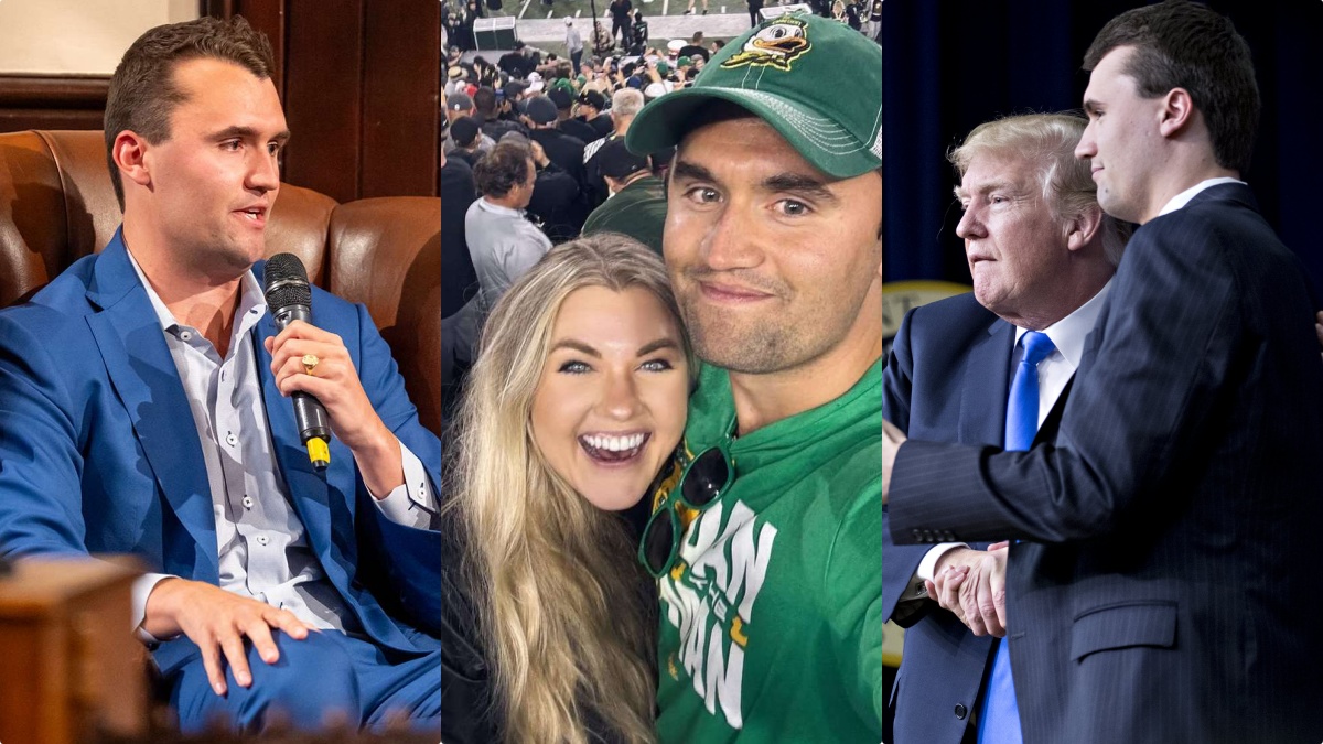 Chi era Charlie Kirk, vittima dell’attentato al comizio: la moglie famosa, i figli piccolissimi e quel legame con Trump
