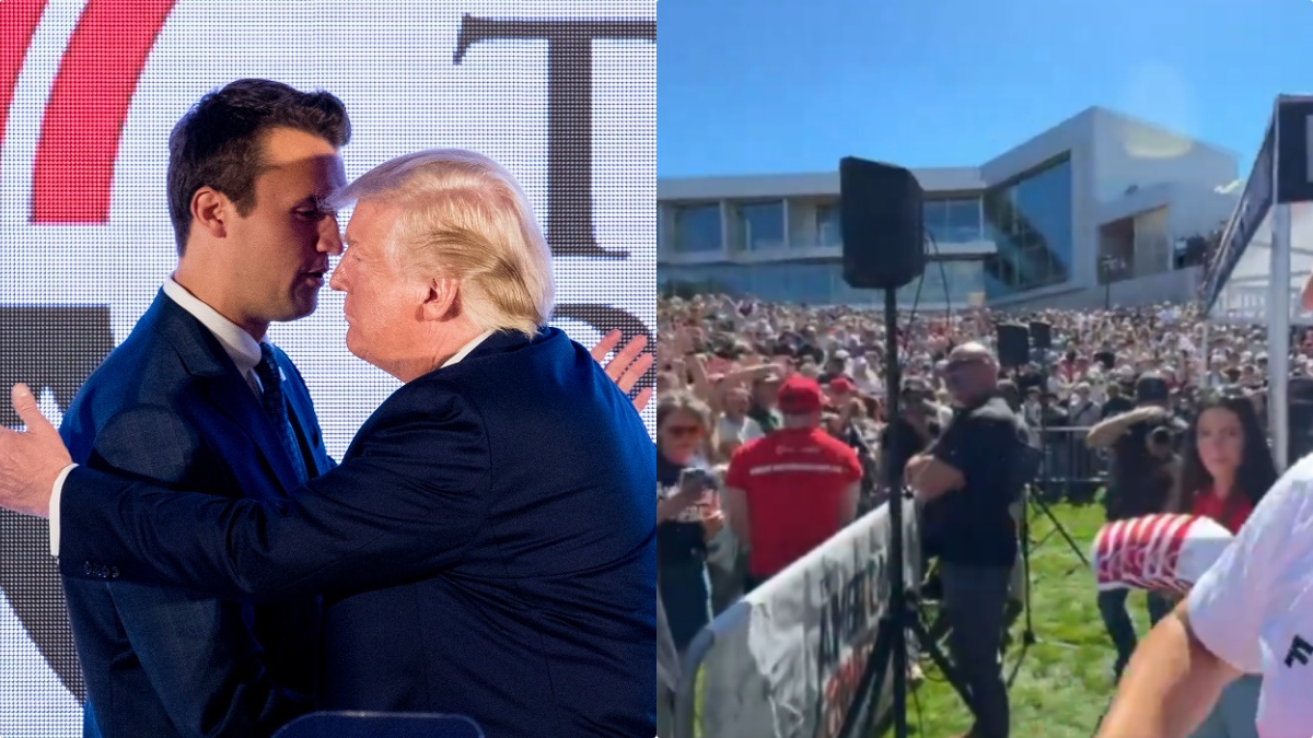 Spari all’evento di Trump: colpito al collo il giovane attivista di estrema destra