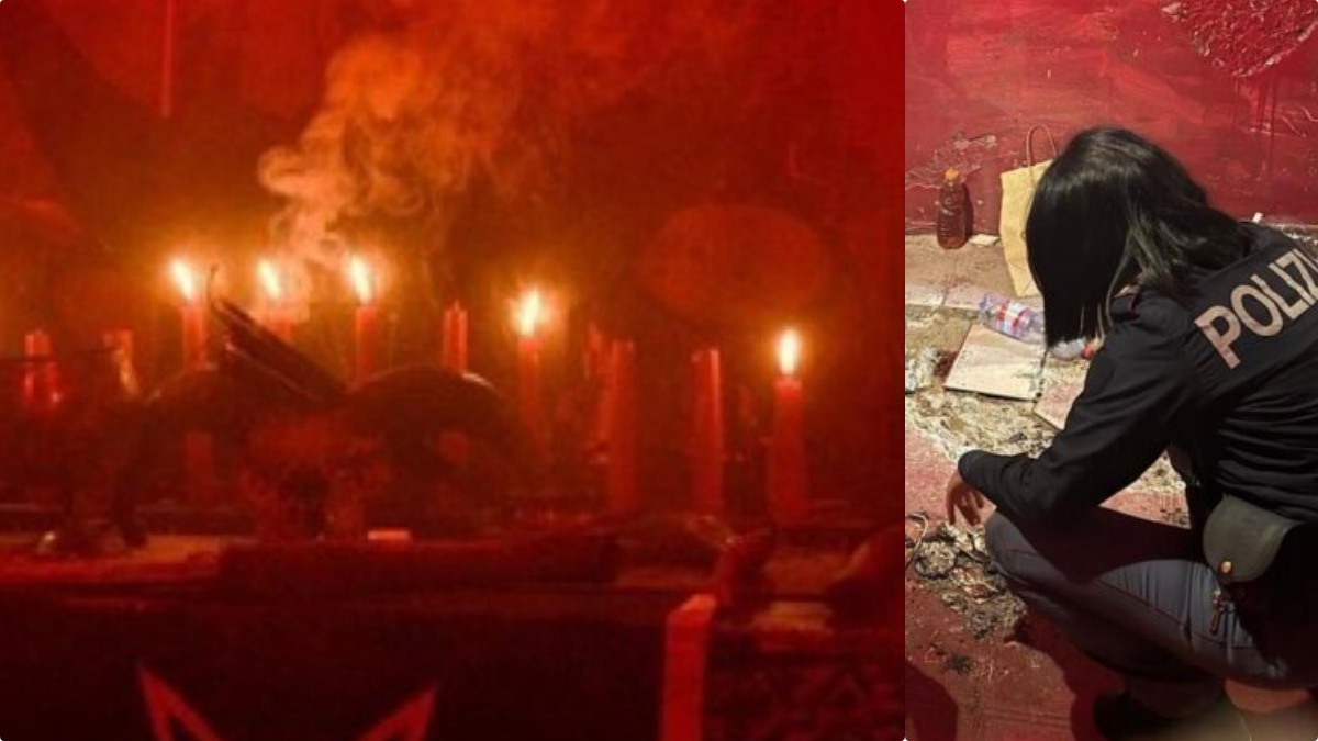 Italia. Pratica un rito satanico, quello che succede è da horror: la scena terrificante