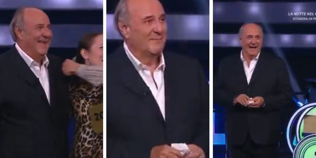 la ruota della fortuna vincita record da 200mila euro gerry scotti si commuove