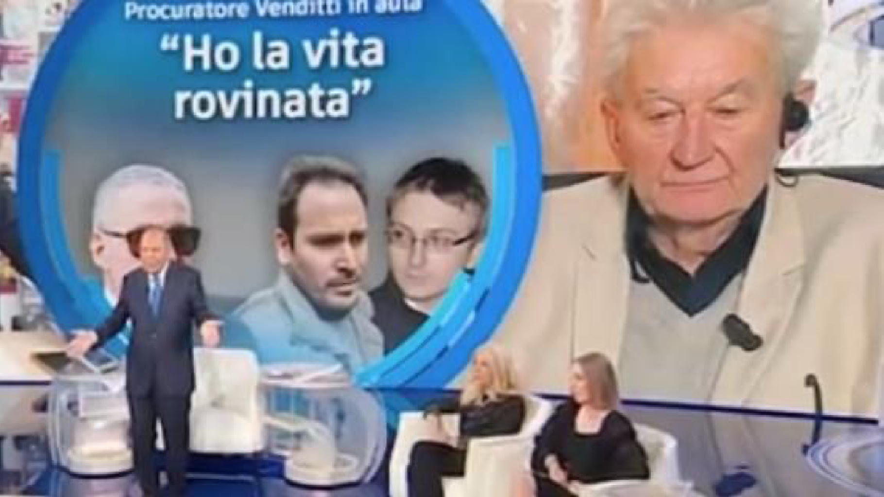 “Non ti permettere!”, furia di Vespa contro Lovati! Tutto in diretta. Scontro totale